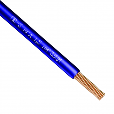 Провод ПВ-3 нгд 1,5 мм² синий ЗЗЦМ