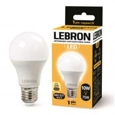 Лампа светодиодная Lebron LED L-A60 12W 4100K 220V E27 (11-11-46)