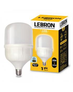 Лампа светодиодная Lebron L-A100 30W 6500K 220V E27 (11-18-17)