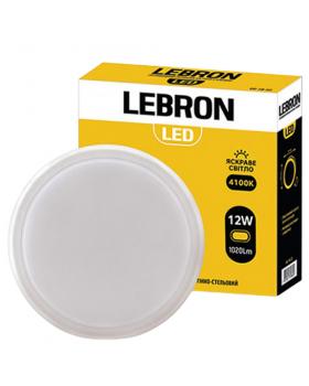 Светильник накладной круглый Lebron L-WLR, 18 W, 4100K (210 мм) 15-35-29