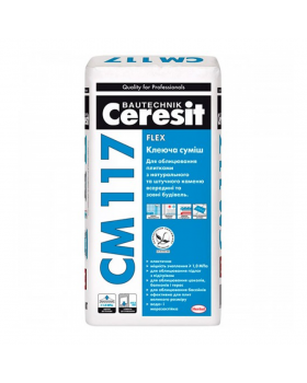 Клей для плитки Ceresit CM 117 Flexible (25 кг)