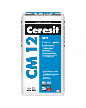 Клей для плитки Ceresit CM 12 (25 кг)