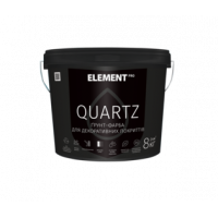 Грунт-краска структурная Element PRO Quartz белая (25 кг)