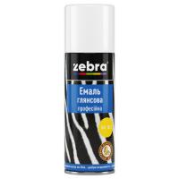 Краска аэрозольная Zebra (400 мл) черная