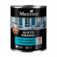 Эмаль алкидная Maxima (2,3 кг) черная матовая