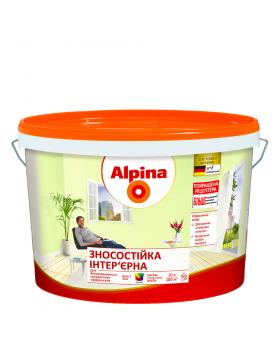 Краска интерьерная в/д Alpina Износостойкая B1 (2,5 л)