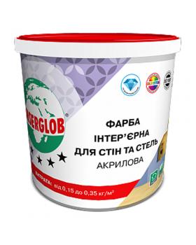 Краска акриловая для стен и потолков Anserglob (4,2 кг)