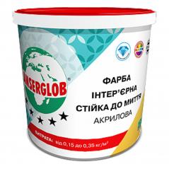 Краска интерьерная стойкая к мытью Anserglob (14 кг)