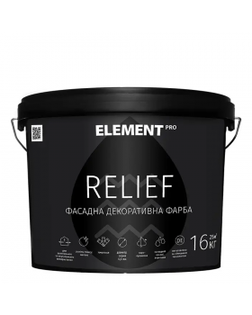Краска структурная матовая Element Pro Relief (10 л)