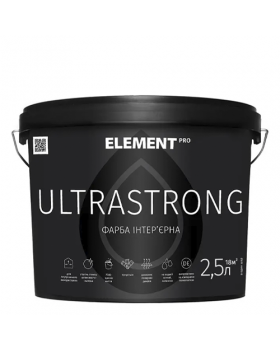 Краска интерьерная акриловая износостойкая Element Pro Ultrastrong (10 л)