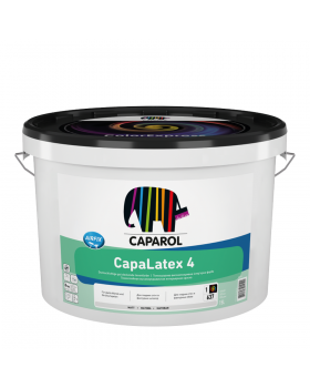 Краска интерьерная в/д Caparol CapaLatex 4 B1 (10 л)