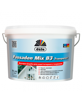 Краска фасадная водоэмульсионная Dufa Fassaden Mix B3 (2,5 л)