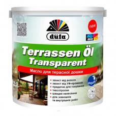 Масло террасное Dufa Terrassan Ol TR (2,5 л) прозрачное