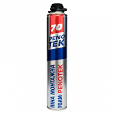 Пена монтажная всесезонная Penotek 70 (850 мл) под пистолет