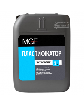Пластификатор противоморозный MGF для бетона (10 л)