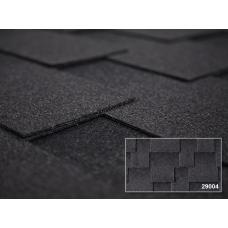 Битумная черепица Квадро Балтика Midnight Black (3 м²) 29004