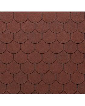 Черепица битумная Tegola Traditional Mixed Red 013 (2,32 м²)