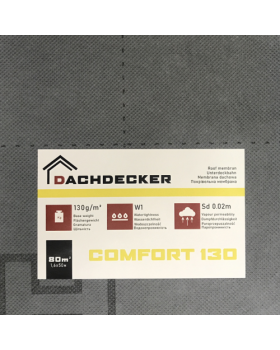 Мембрана супердиффузионная Comfort 130 (1,6 х 50 м) Dachdecker