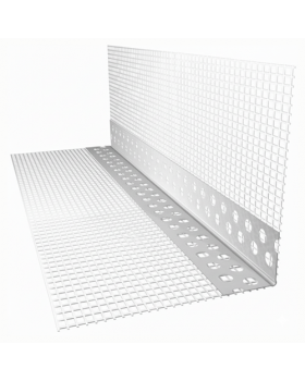 Уголок пластиковый с сеткой 10 х 10 см (2,5 м)