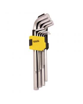 Ключи шестигранные Mastertool CrV 1,5-10 мм (набор 9 шт) 75-0956