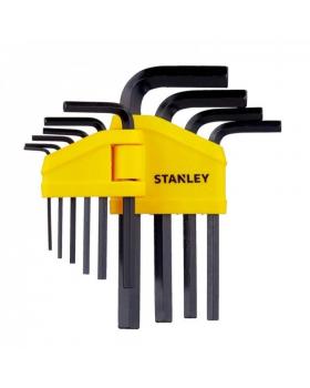 Ключи шестигранные Stanley CrV 1,5 - 10 мм (набор 10 шт) 0-69-253