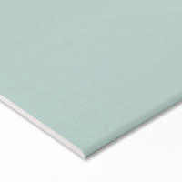 Гипсокартон влагостойкий 12,5 мм (1,2 х 2,5 м) Knauf