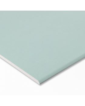 Гипсокартон влагостойкий 12,5 мм (1,2 х 2,5 м) Knauf