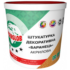 Декоративная штукатурка "барашек" 1,5 мм Anserglob (25 кг)