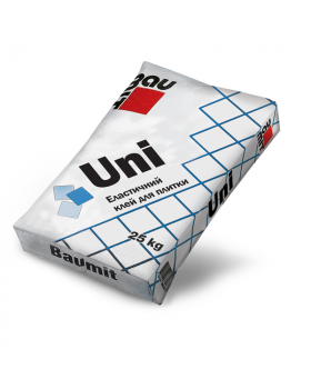 Клей для плитки и искусственного камня “Baumit” Uni (25 кг)