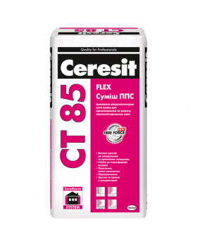 Клей для пенопласта армирующий Ceresit CT 85 (25 кг)