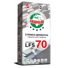 Цементная стяжка "Anserglob" LFS-70 (25 кг)