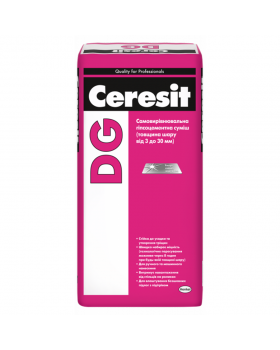 Самовыравнивающая смесь "CERESIT" DG (25 кг)