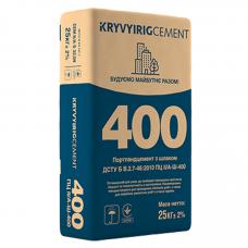 Цемент Kryvyi Rig Cement АШ-400 (25 кг) Кривой Рог