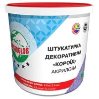 Декоративная штукатурка акриловая "короед" 2,0 мм Anserglob (25 кг)