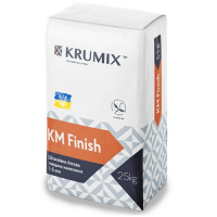 Шпаклевка гипсовая финишная KRUMIX Finish (25 кг)