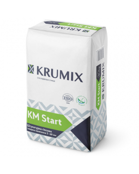 Штукатурка гипсовая стартовая KRUMIX Start (30 кг)